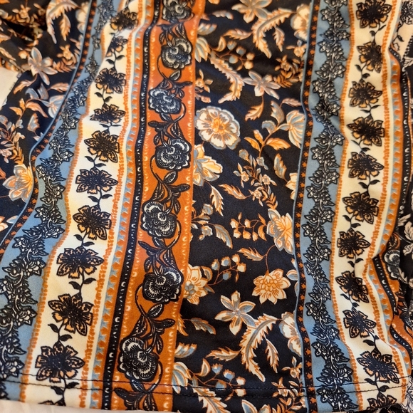 NEW Boho Leggings Hippie Pants Bell Bottoms Flared Leg Yoga Athleisure Gypsy - Picture 10 of 15